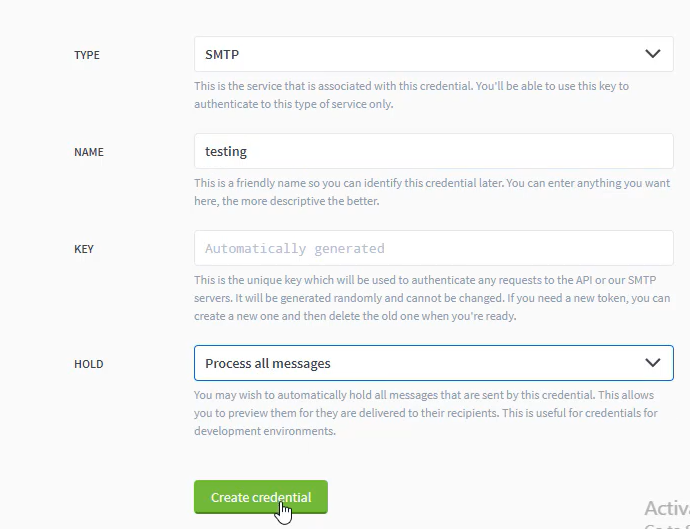 Postal Mail Server Smtp