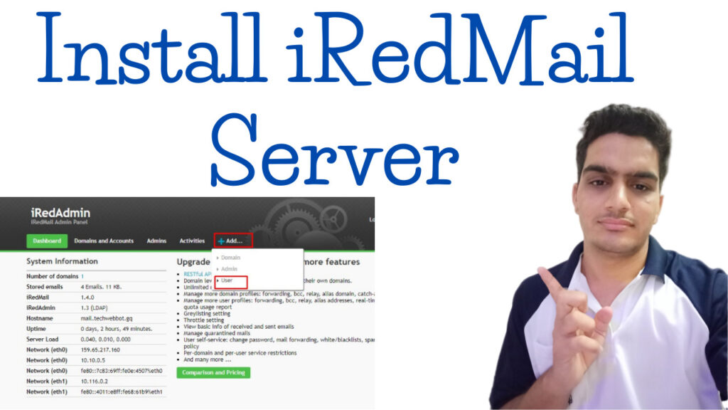 Install iRedMail Server