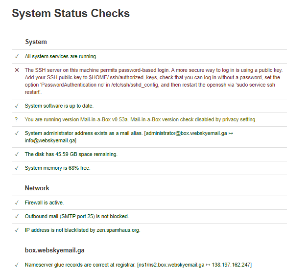 Mail-in-a-Box-system-status