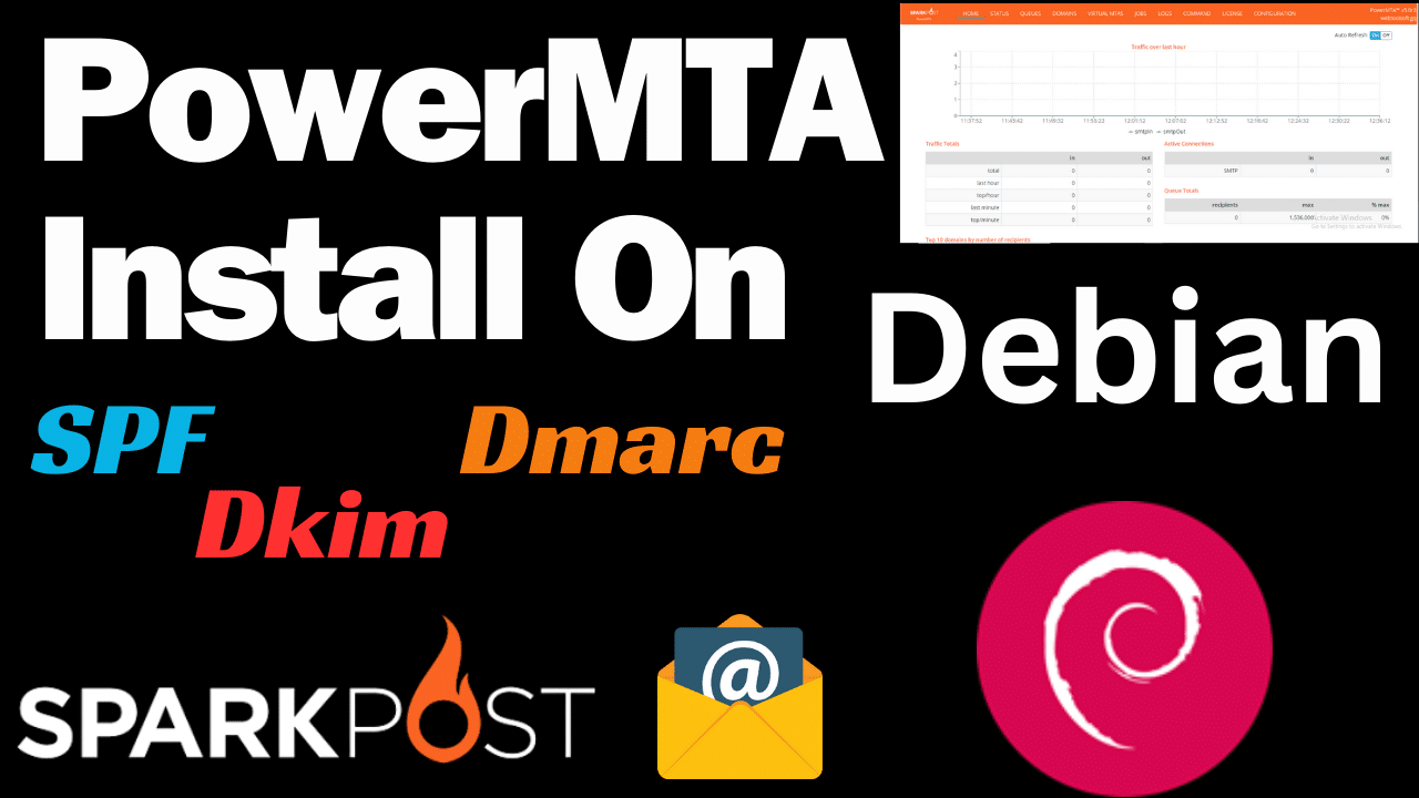 PowerMTA Install On Debian